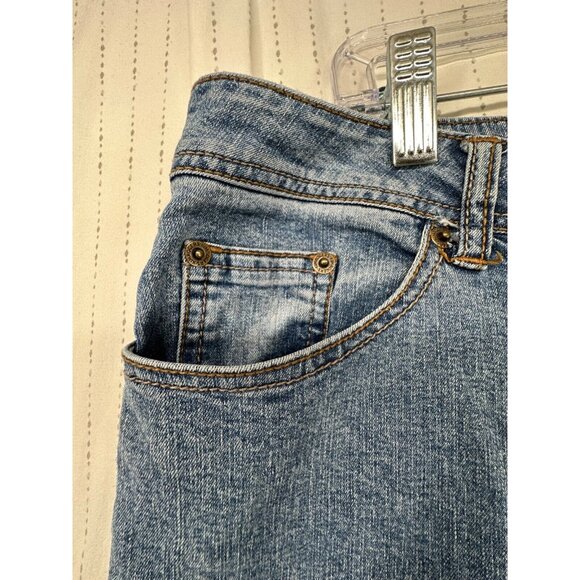 Kim Rogers Womens Jeans Sz 16 Petite Blue Denim Boot Cut Casual Classic Stretch - Picture 2 of 11